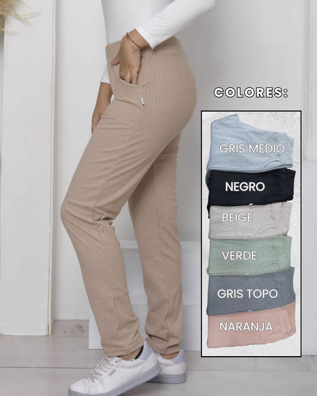 PANTALON BAHIANO DE DARLON RAYADO - Imagen 3